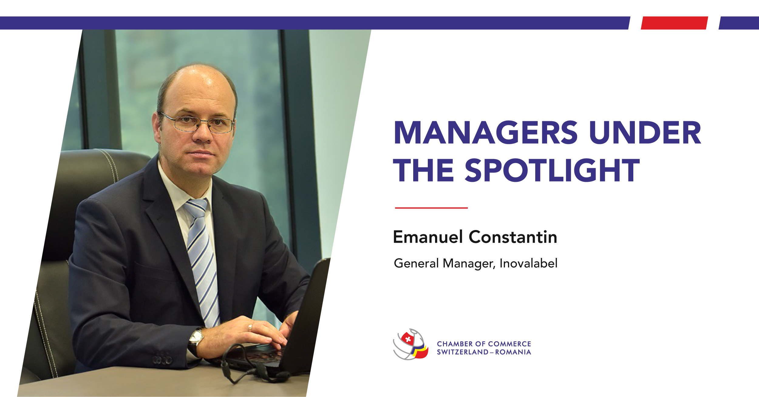 Managers under the spotlight - Emanuel Constantin, Inovalabel