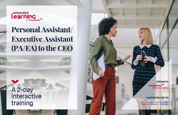 CCE-R and Winsedswiss training program: Personal Assistant/Executive Assistant (PA/EA) to the CEO 